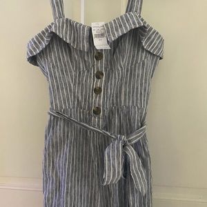 Spring American Eagle size 2 striped Romper Jumpsuit NWT